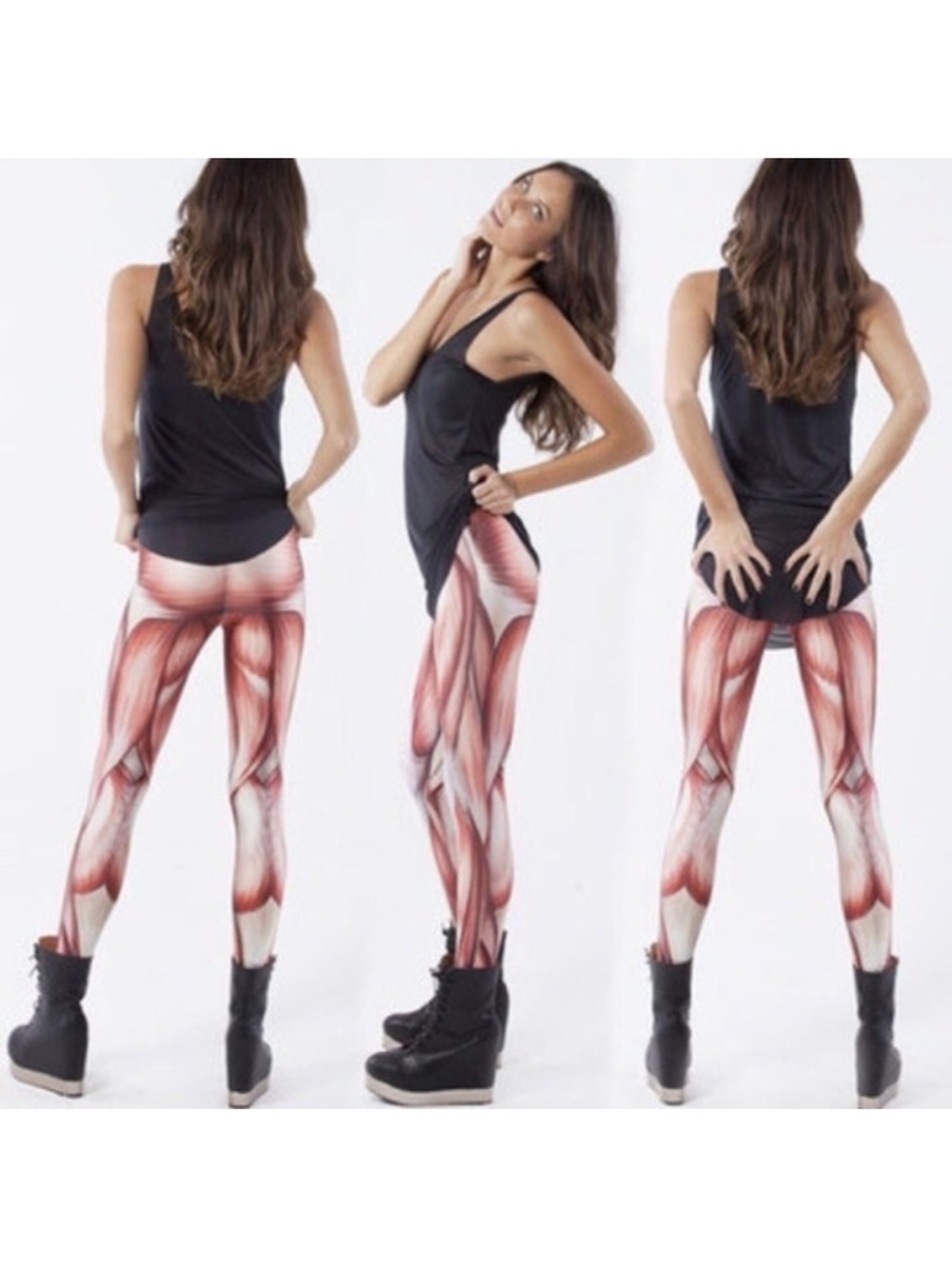 Blackmilk Anatomical Muscle Leggings Medium